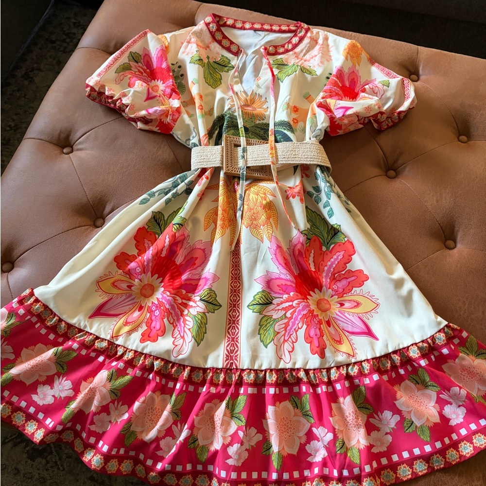 Vibrant dress